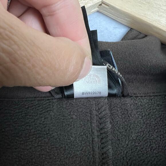 EUC The North Face TNF Apex Bionic Jacket Men XL Brown Full Zip Fleece Line Coat - Picture 10 of 11